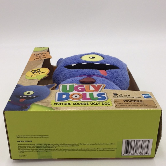 Ugly Dolls Feature Sounds Ugly Dog Talking Plush Stuffed Toy 30+ Sounds … - Picture 8 of 11
